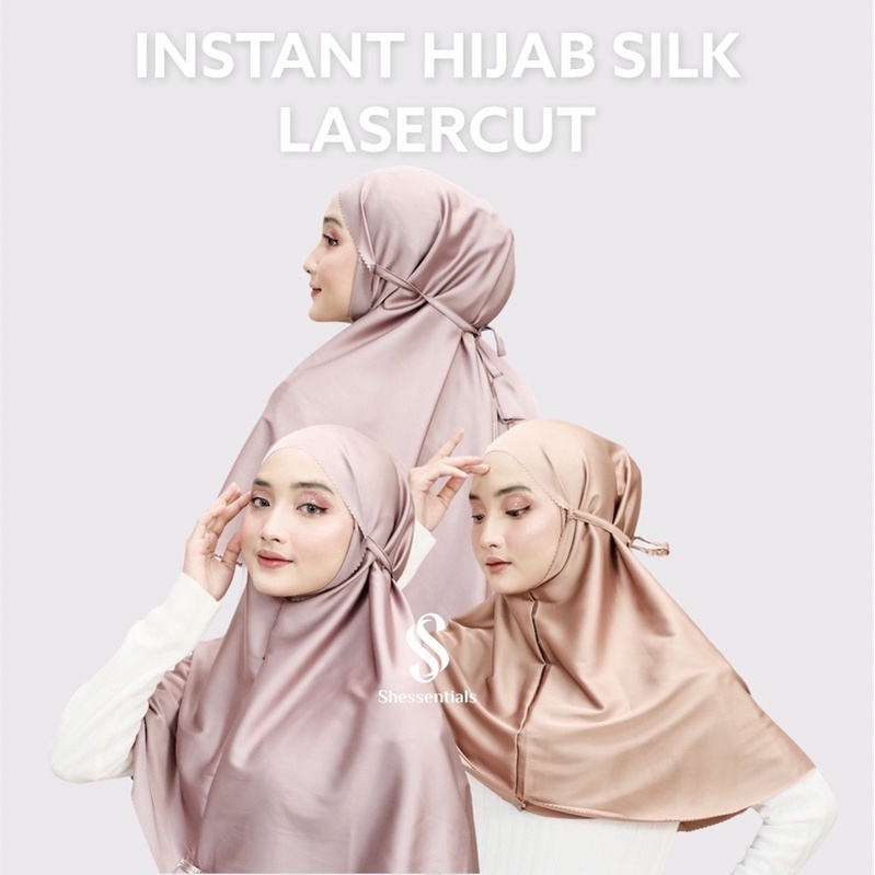 instant hijab / Bergo Silk Premium