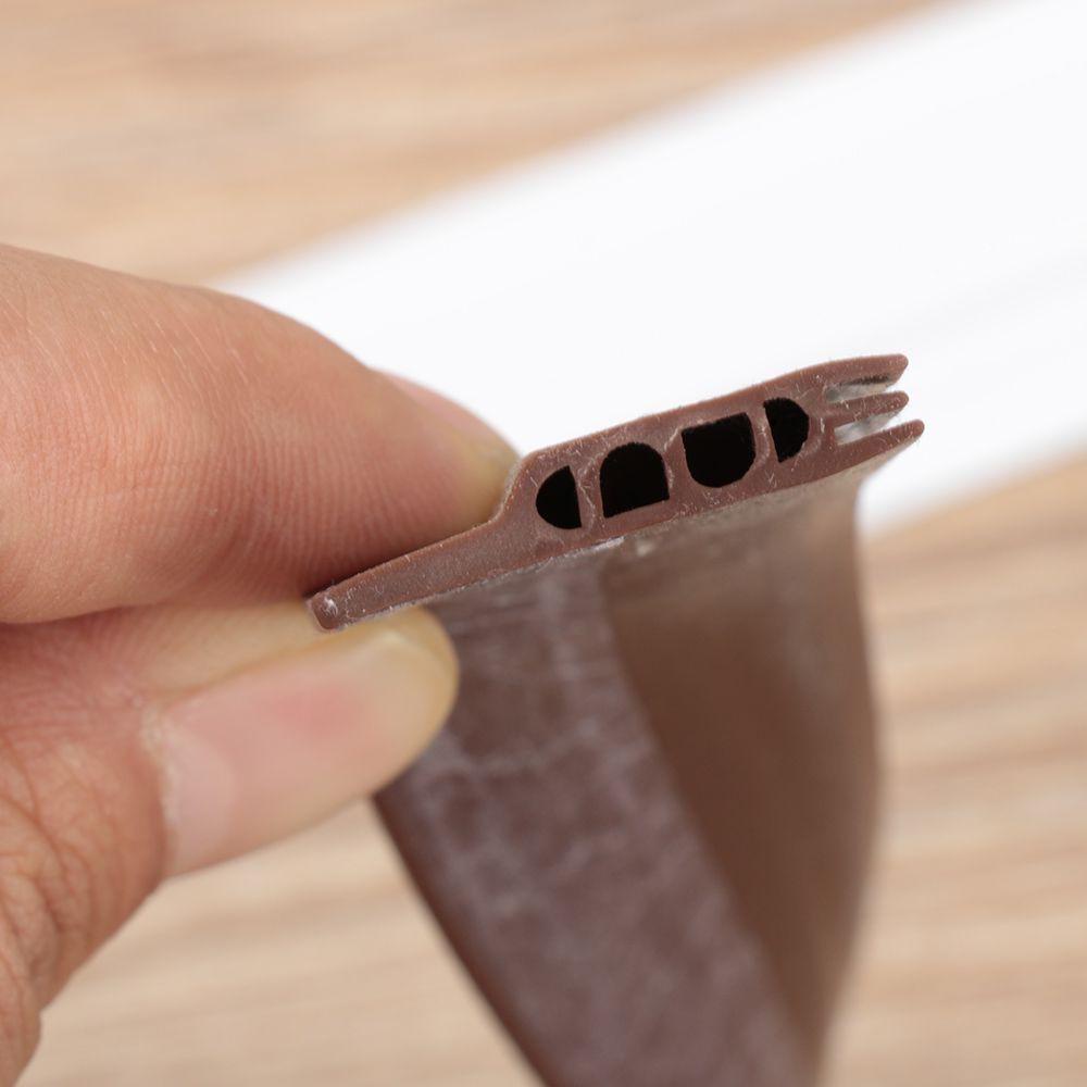 【 ELEGANT 】 Seal Strip Self-adhesive Acoustic Washroom Doors Bottom Untuk Seal Ambang Karet Kamar Mandi