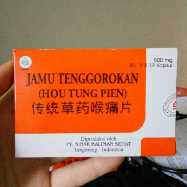 Pien Tze Huang Sore Throat Capsule - Sakit Tenggorokan
