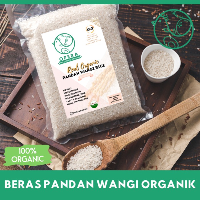 

fs2011bb Beras Putih Pandan Wangi Organik 5 Kg Opera Organic White Rice Sehat - 5 Kg Sv012Ss