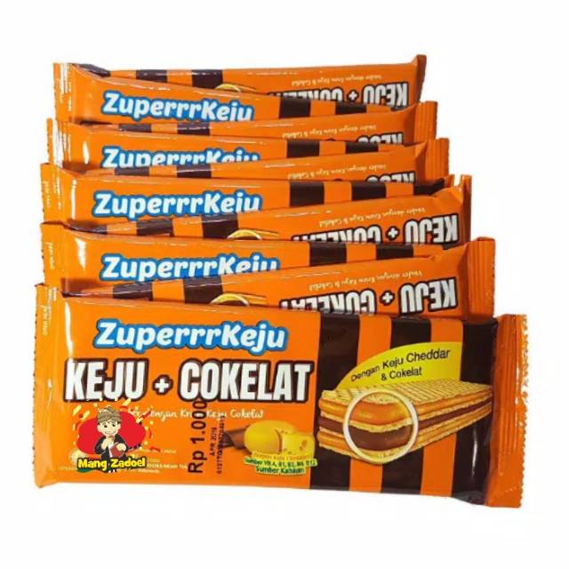 

ZUPERRR Wafer Renceng - Netto 10 Bks x 35 grNEW