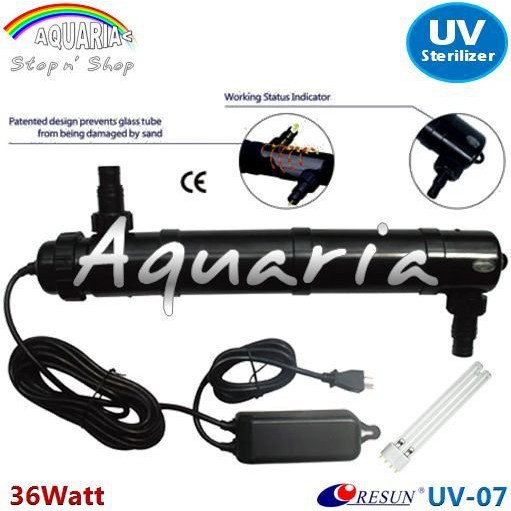 Resun UV07-36W UV Sterilizer & Clarifier
