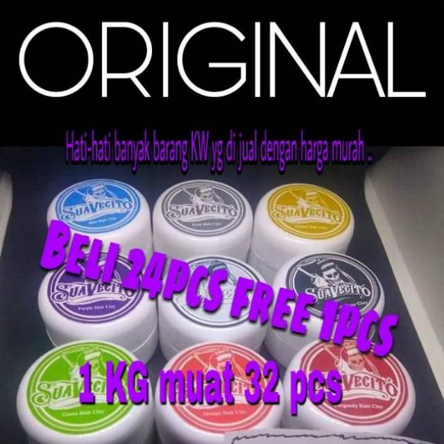 Pomade warna suavecito ORIGINAL