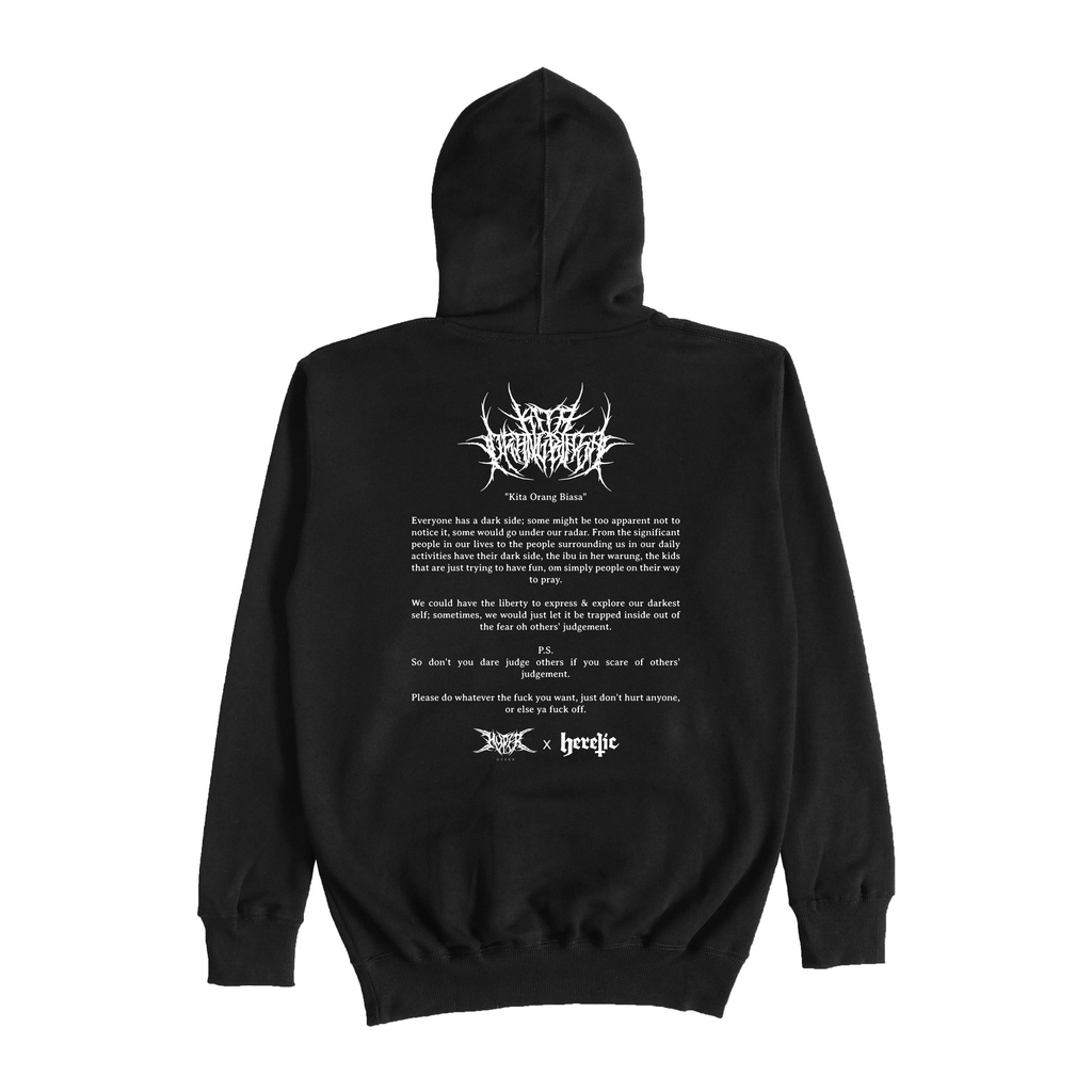 Heretic x Hyper Bunny - Pullover Hoodie - Kita Orang Biasa