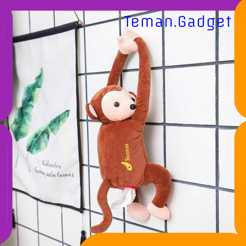 TG-DG2021 EAFC TEMPAT TISU MOBIL CARTOON MONKEY CAR HANGING TISSUE BOX - EA311