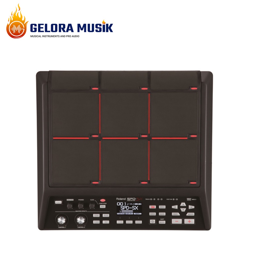 Digital Percussion Pad Sampling Roland SPD-SX