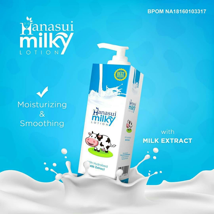 NEW HANASUI HAND BODY LOTION MILKY