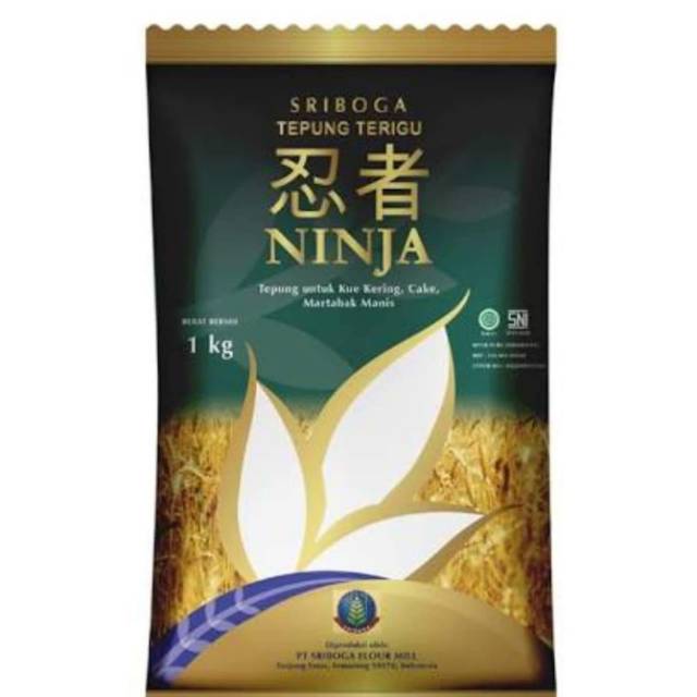

Terigu Low Protein Ninja 1kg