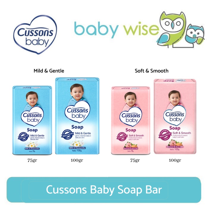 Cussons Baby Soap Bar - Sabun Mandi Bayi