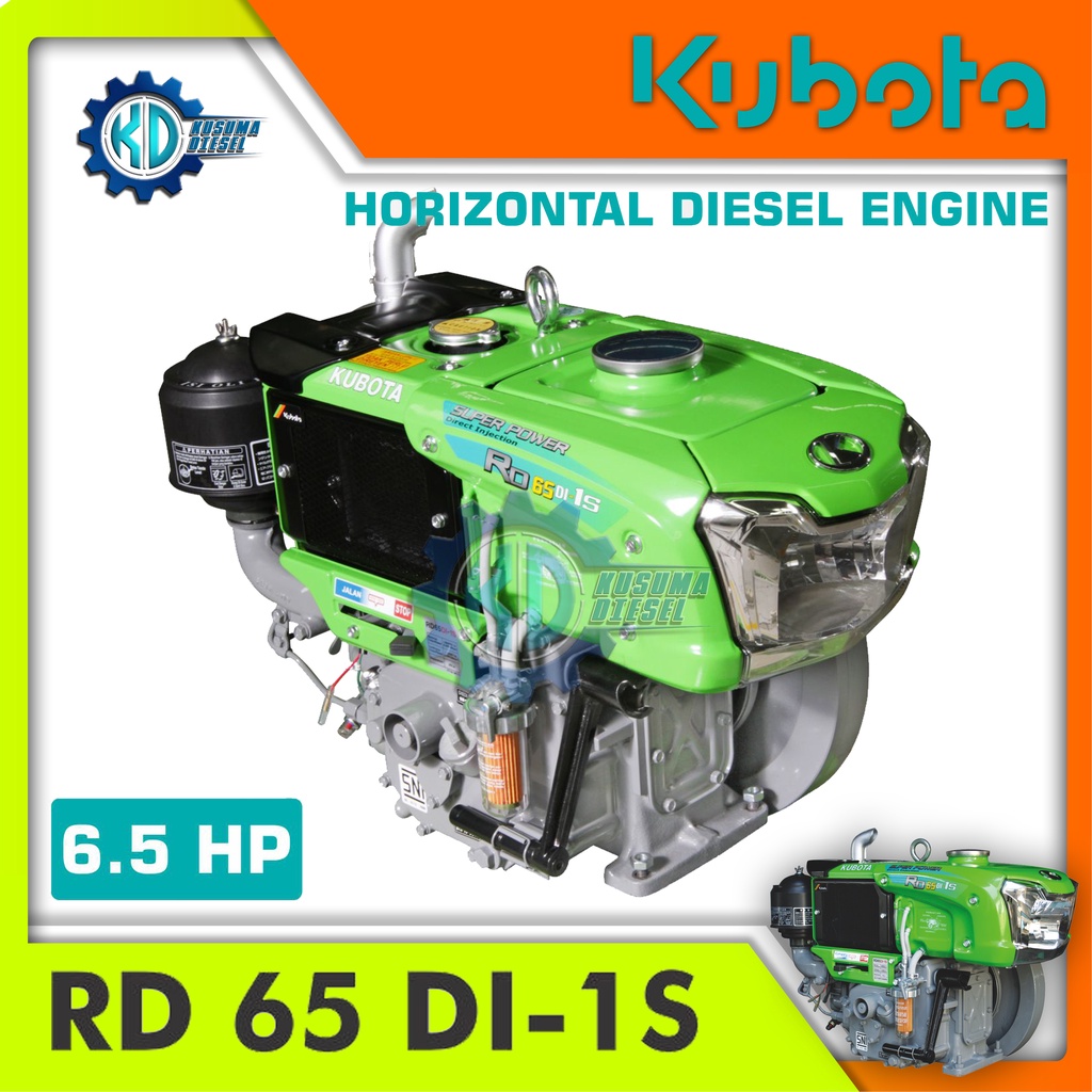 Diesel RD 65 DI-1S KIT - MESIN DIESEL KUBOTA 65 PK - 65 HP