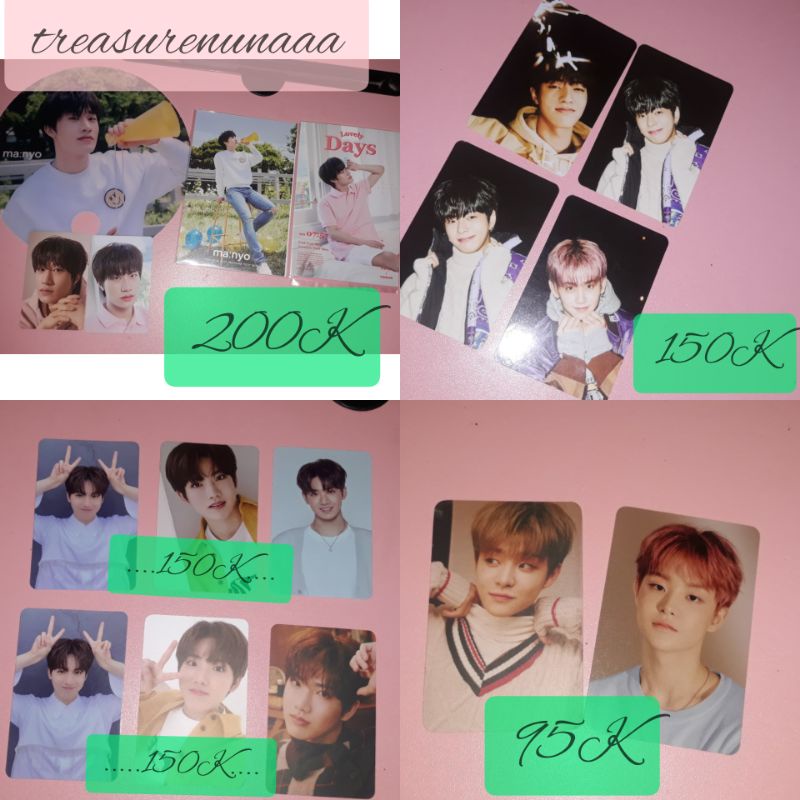[Official] Bundle Manyo Yedam, Bundle Haruto kempi, Junkyu Kelinci, Jihoon Kalem