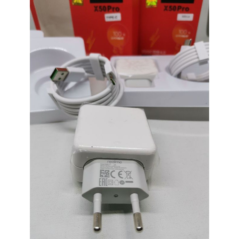 Charger Casan Realme Super Vooc Micro USB Type C Fast Charging 4.0