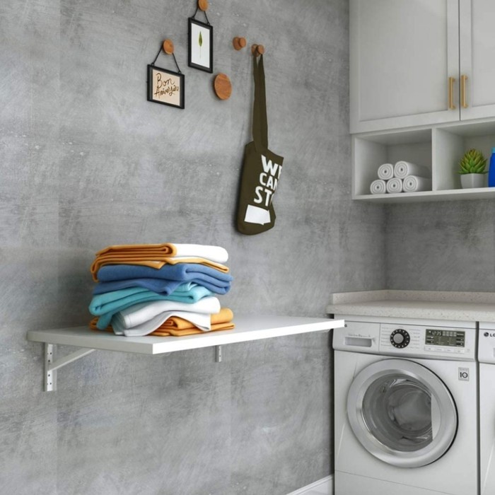 MEJA LIPAT DINDING AMBALAN / MEJA LAPTOP / MEJA BELAJAR 80cm X 40cm