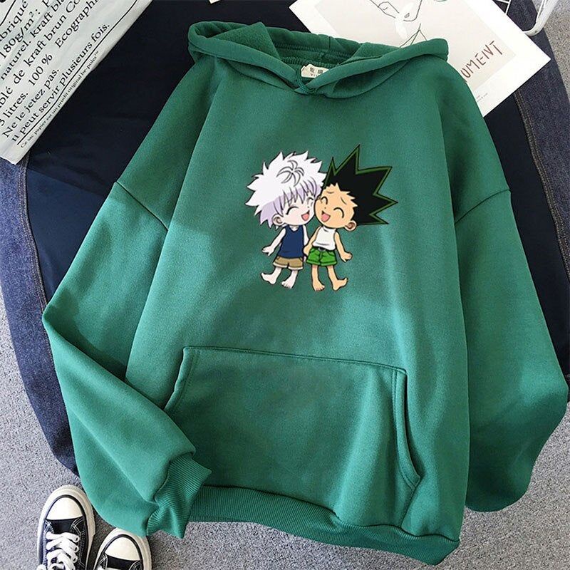 Sweater HUNTER x HUNTER Oblong / Hoodie KILLUA x GON JOKE Jumper