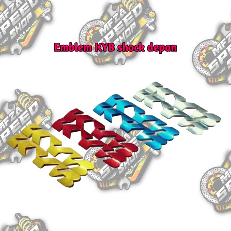 emblem skok logo skok KYB shock depan KYB bottom shock universal