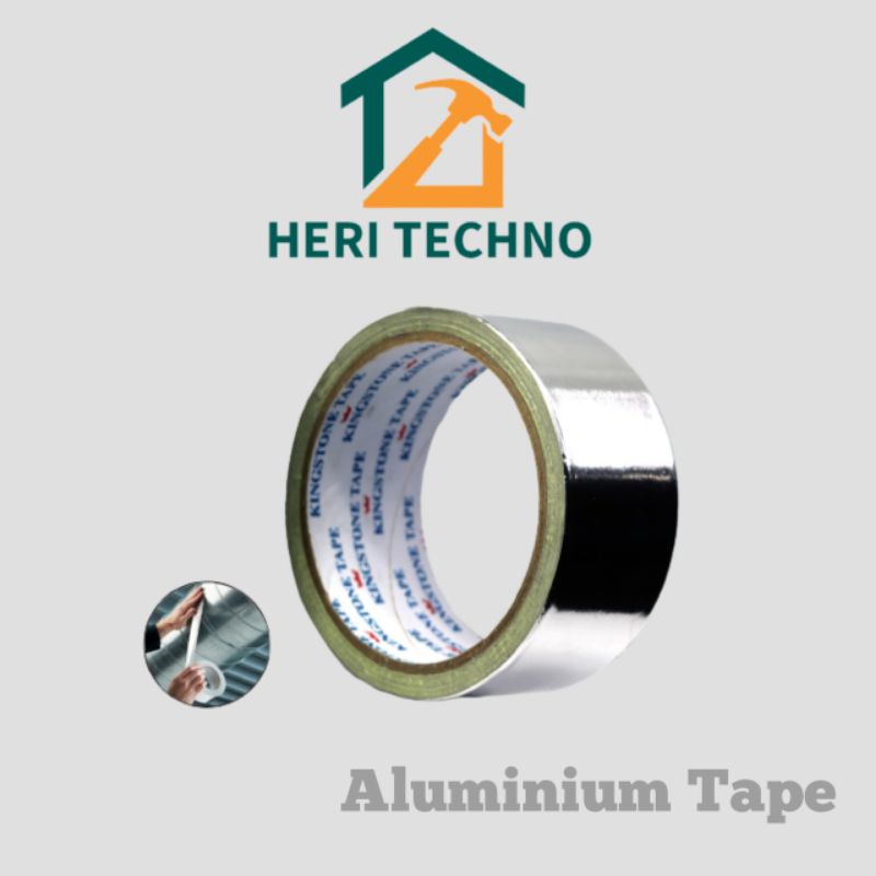 LAKBAN ALUMINIUM FOIL SUPER KUAT| ALUMINIUM FOIL TAPE | PEREKAT ISOLASI