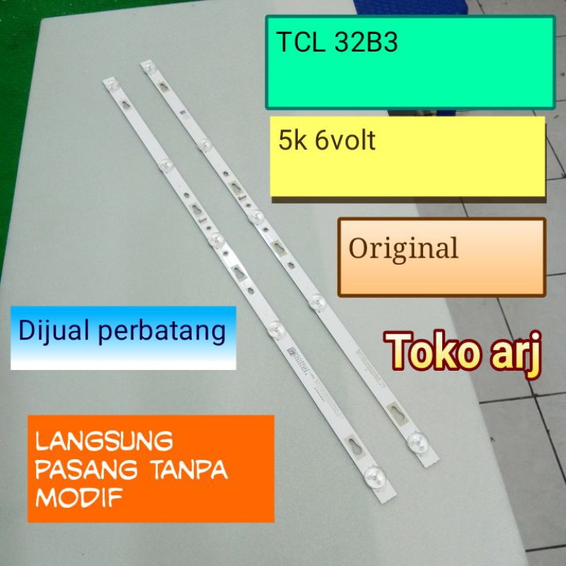 1pcs backlight tcl 32B3 L32D3000A 5K 6VOLT