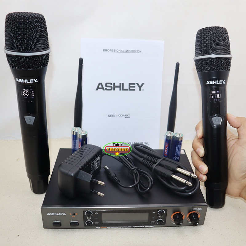 MIC WIRELESS ASHLEY COMBO SERIES MIKROFON WERLES MIK MIKROPON WIRLES