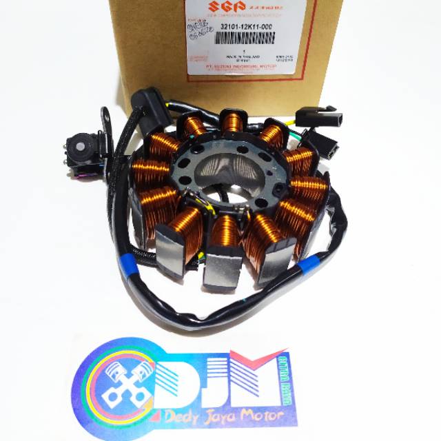 Spull ASSY suzuki GSX 150 Satria Fu injeksi made in Thailand original sgp 100% 32101-12K11-000