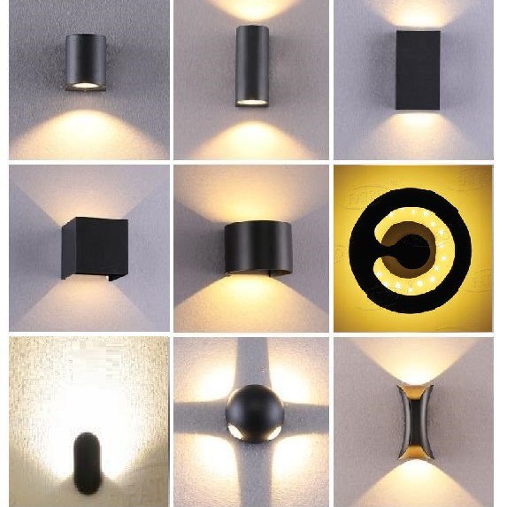 LAMPU DINDING LED Lampu pagar - Lampu Pilar - Lampu hias - Lampu dekor lampu teras LAMPU LED