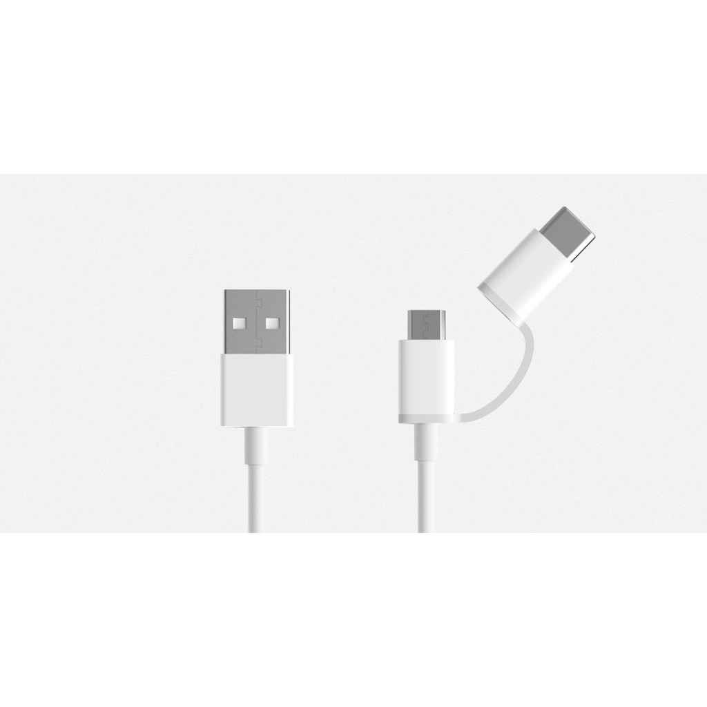 Data Cable Micro USB and USB Type-C 100CM XIAOMI 2in1 Original