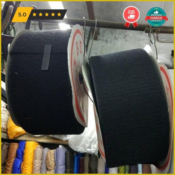 

Kerajinan Tangan Velcro Perekat 10 Cm Hitam Per Roll Isi 20 Meter Promo
