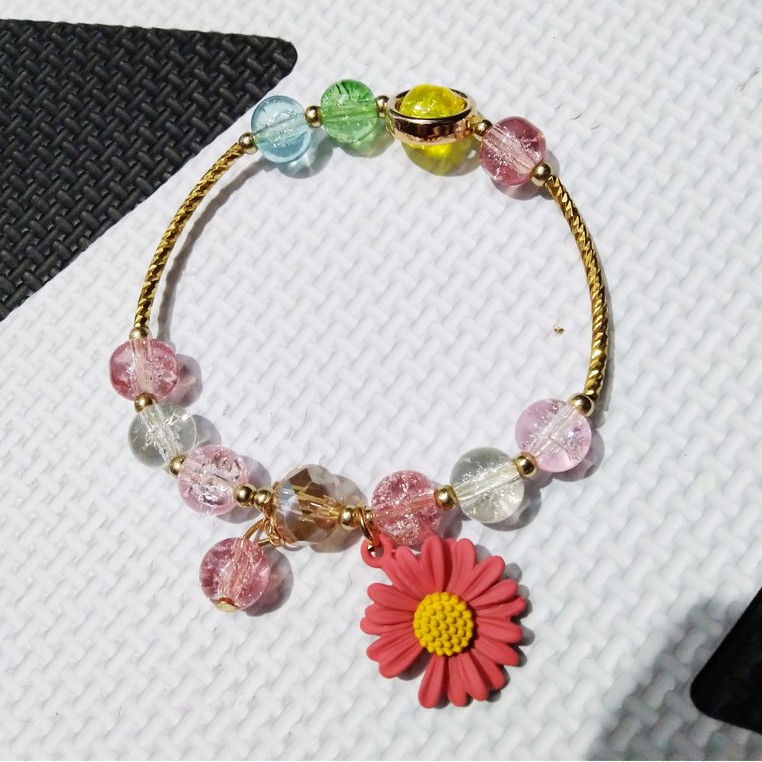 GELANG WANITA SUNFLOWER FASHION JEWELRY MULTI