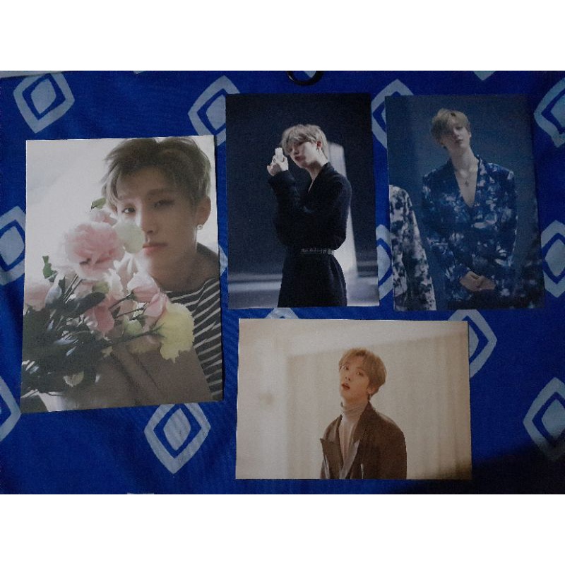 ASTRO POSTCARD ORDINARY HOLIDAY/ASTRO BLUE FLAME CONCEPT PHOTO/JINJIN SANHA