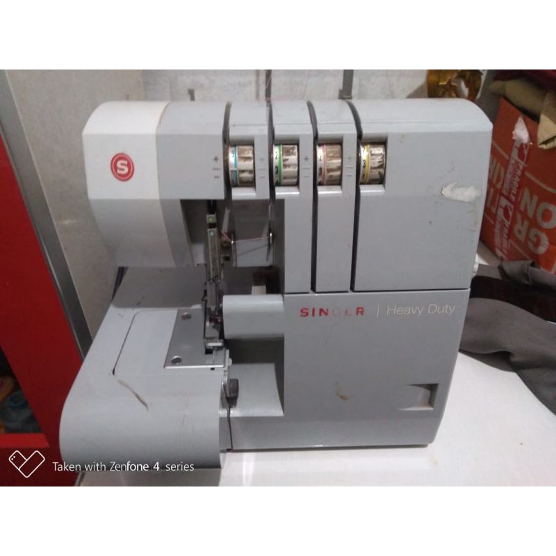 Mesin Obras Portable Singer Heavy Duty Second