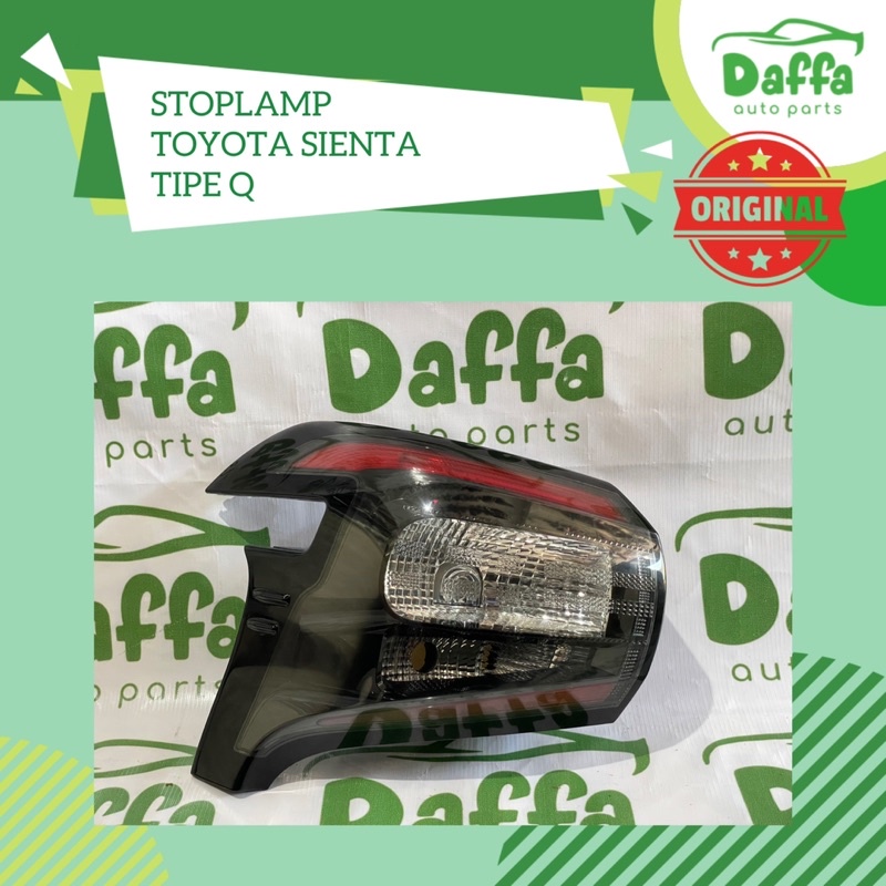 Stoplamp Lampu Belakang Stop Lamp Rem Mundur Mobil Toyota Sienta Tipe Type Q 2015 2016 2017 2018 201