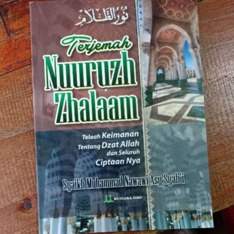 

kitab buku terjemah nurudzolam