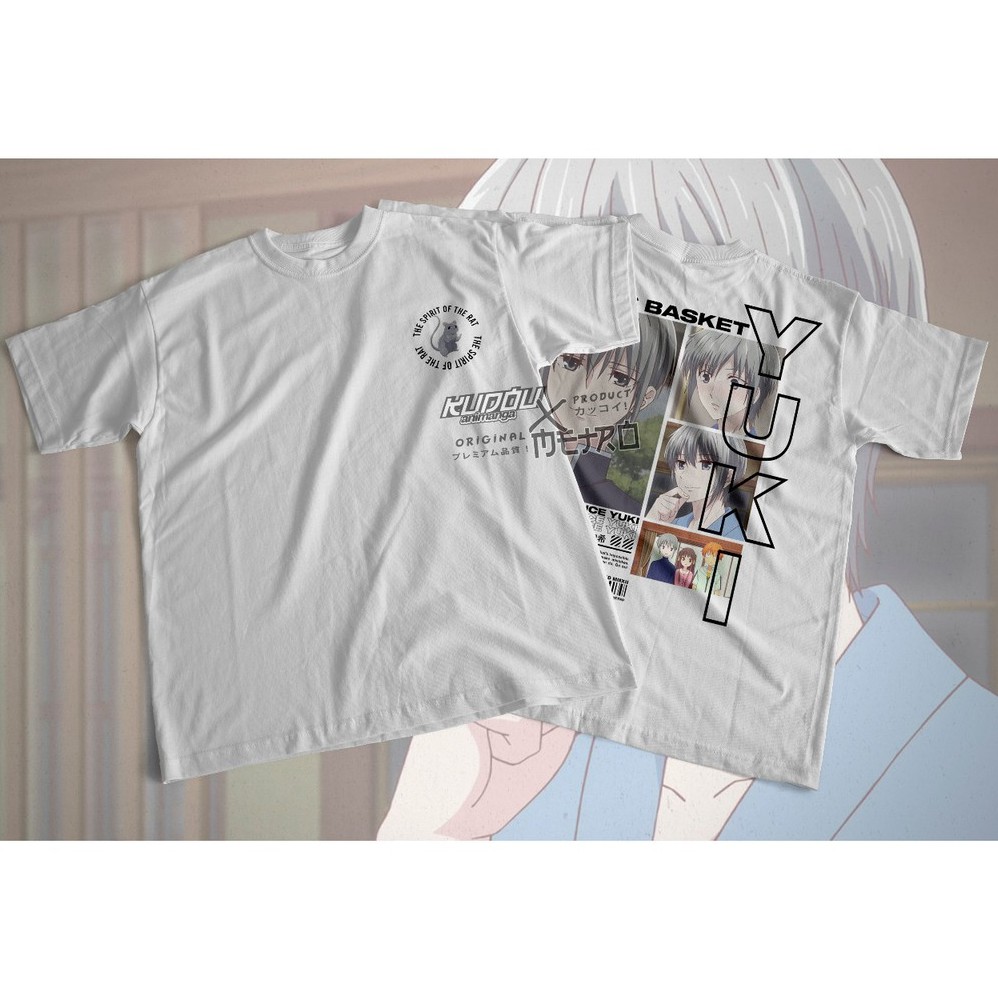 Kaos Sohma Yuki Anime Fruits Basket Anime Manga Premium Unisex