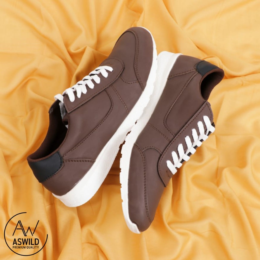 Aswild Store - Tokato Brown | Sepatu Pria | Kasual | Loafers