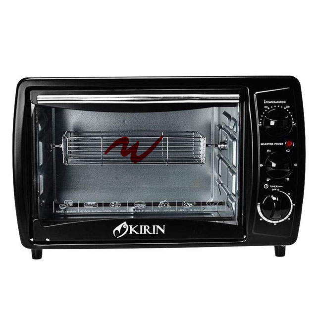 Kirin KBO-190RA Oven Listrik Stainless Steel Low Watt Kapasitas 19L