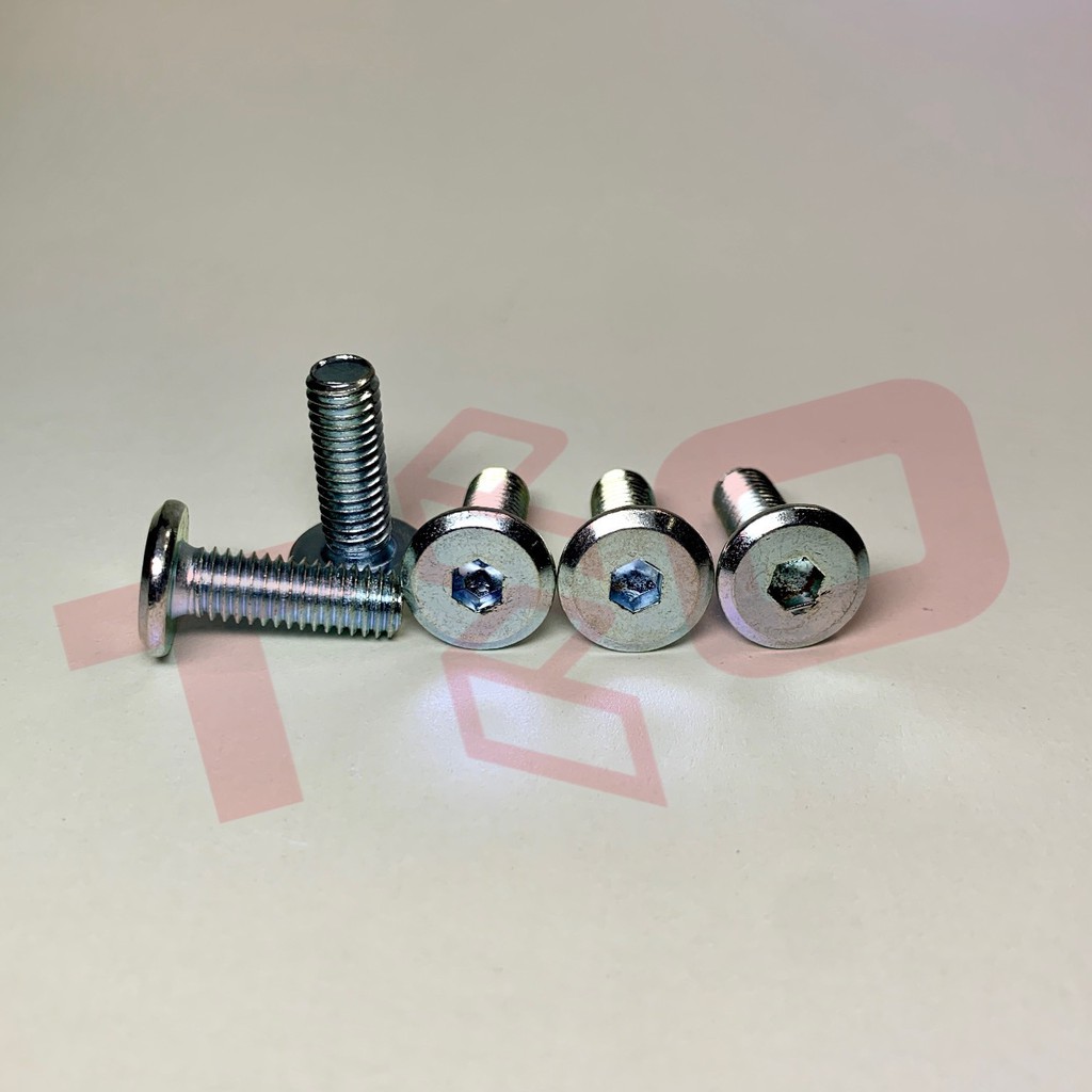 Baut JCBC M6x20 isi 50 pcs / M 6 x 20 / Knock Down / Knockdown / Furniture