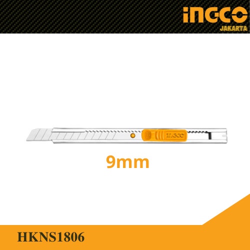 

INGCO HKNS1806 SLIM CUTTER 9MM PEMOTONG KECIL KNIFE BLADE