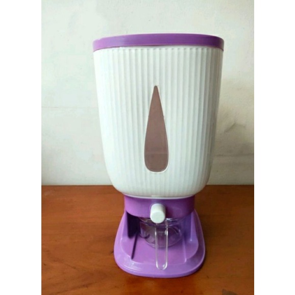 dispenser beras 12l 12liter 12kg modern terbaru