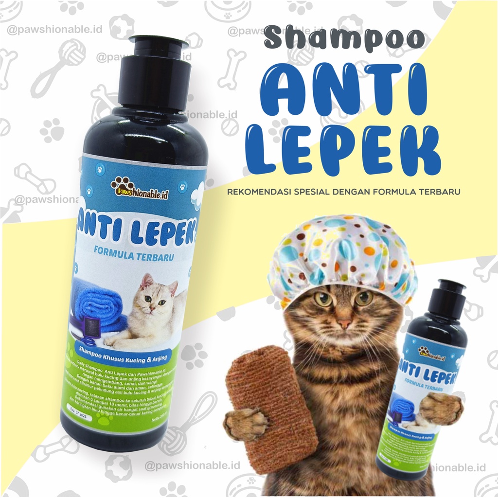 SHAMPOO ANTI LEPEK KUCING ANJING