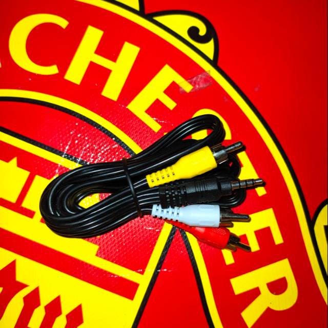 KABEL Aux RCA STB ANDROID TV BOX ZTE B860H untuk Tv tabung