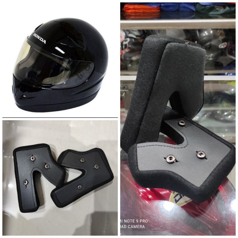 Busa pipi helm full face standar honda / busa helm trx honda