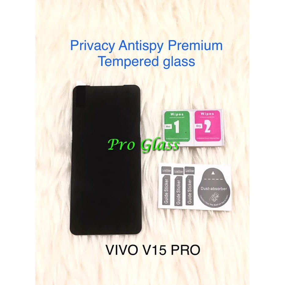 VIVO V15 PRO Privacy Anti Spy / Antispy Premium Tempered Glass