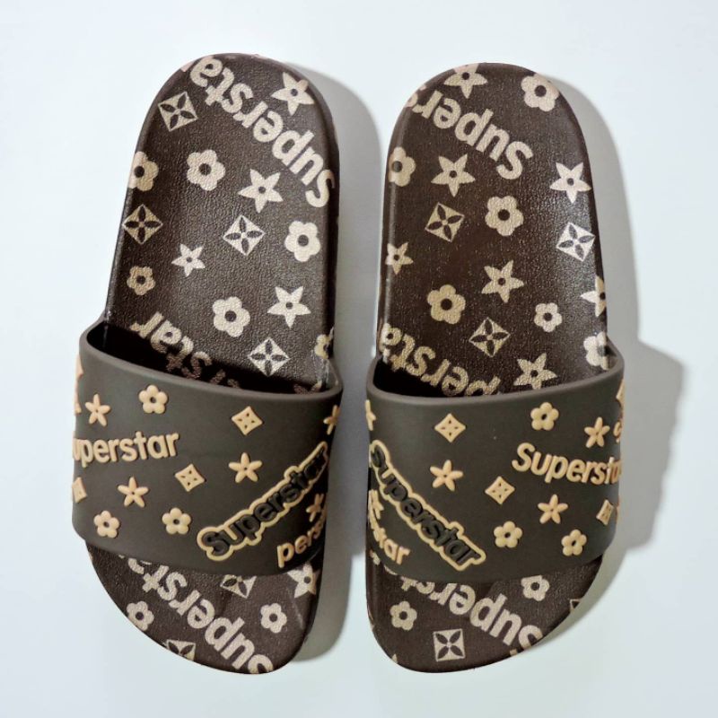 SANDAL ANAK IMPORT SUPER STAR SLIPPER LAKI LAKI/COWOK PREMIUM DISKON MURAH