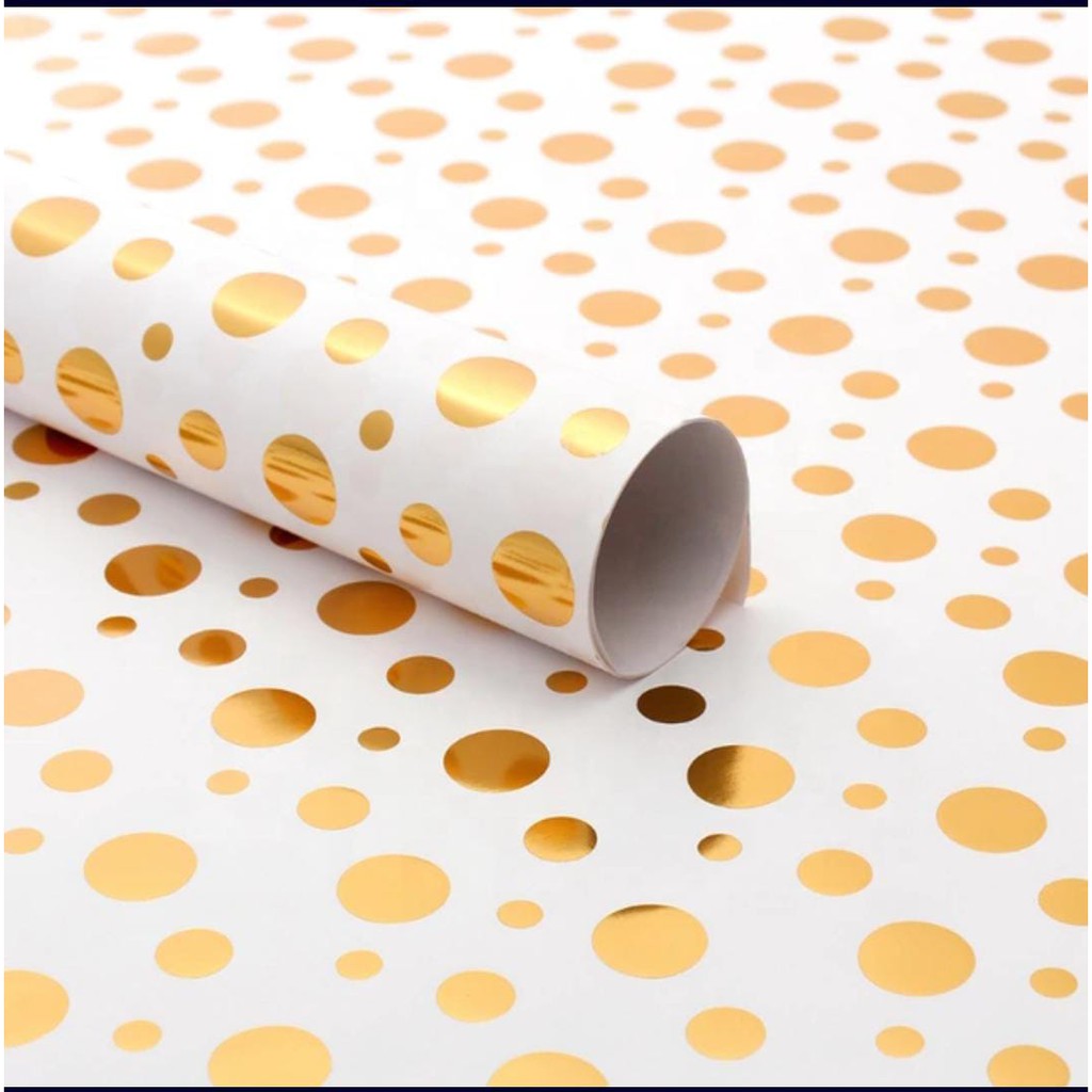 

Kertas Kado / Gift Wrapping Paper YQ9P Motif Polkadot