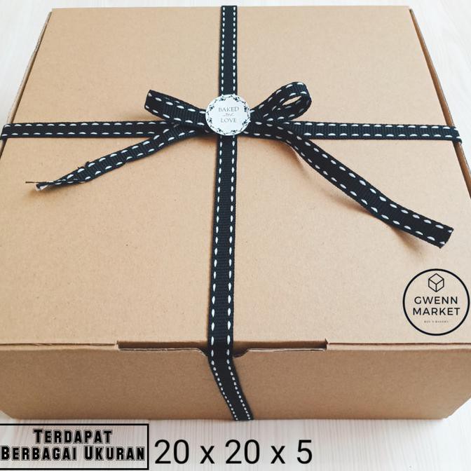 

Terbaru Box Corrugated Pizza Murah Dus Kue Kotak Kue Kotak Roti 20 X 20 X 5