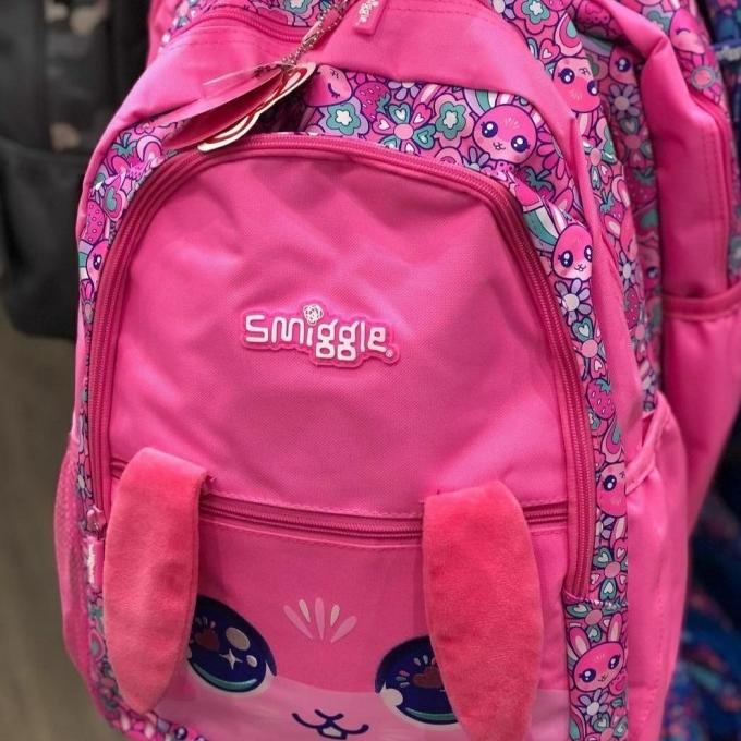 BACKPACK SMIGGLE ORIGINAL BEYOND BUNNY - TAS SEKOLAH ANAK PEREMPUAN SD SDD55453C