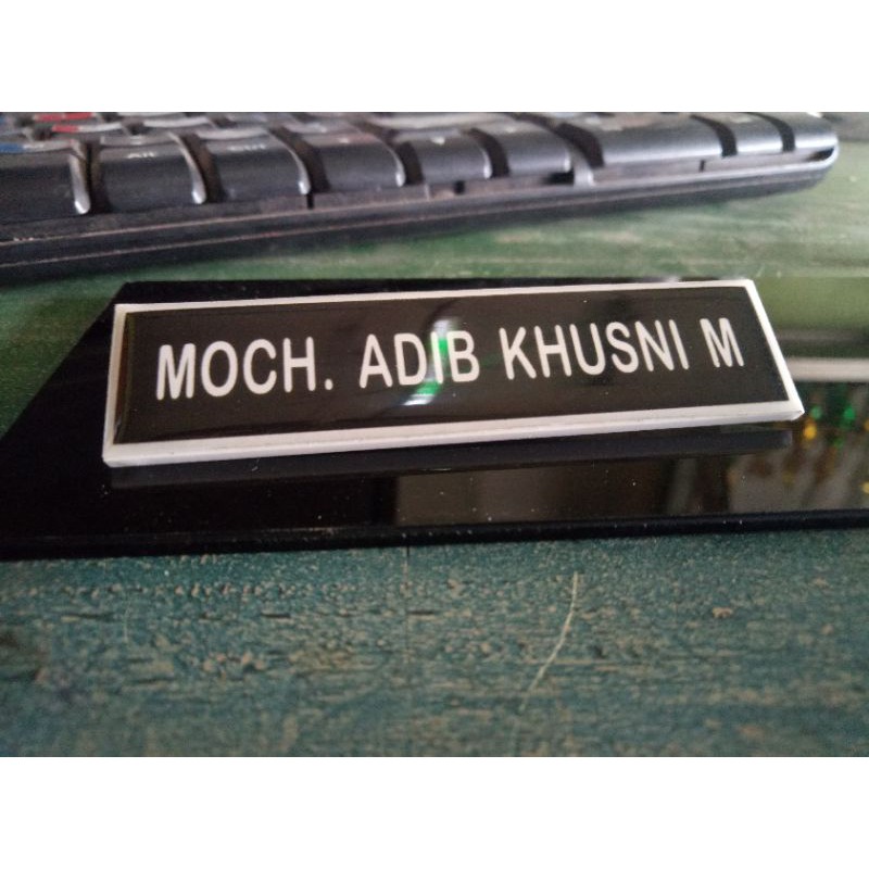 

Nama Dada Resin Bisa Custom Rapi Dan Elegan