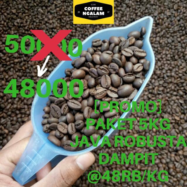 

Kopi Dampit Grade Super - Paket suplier 5kg