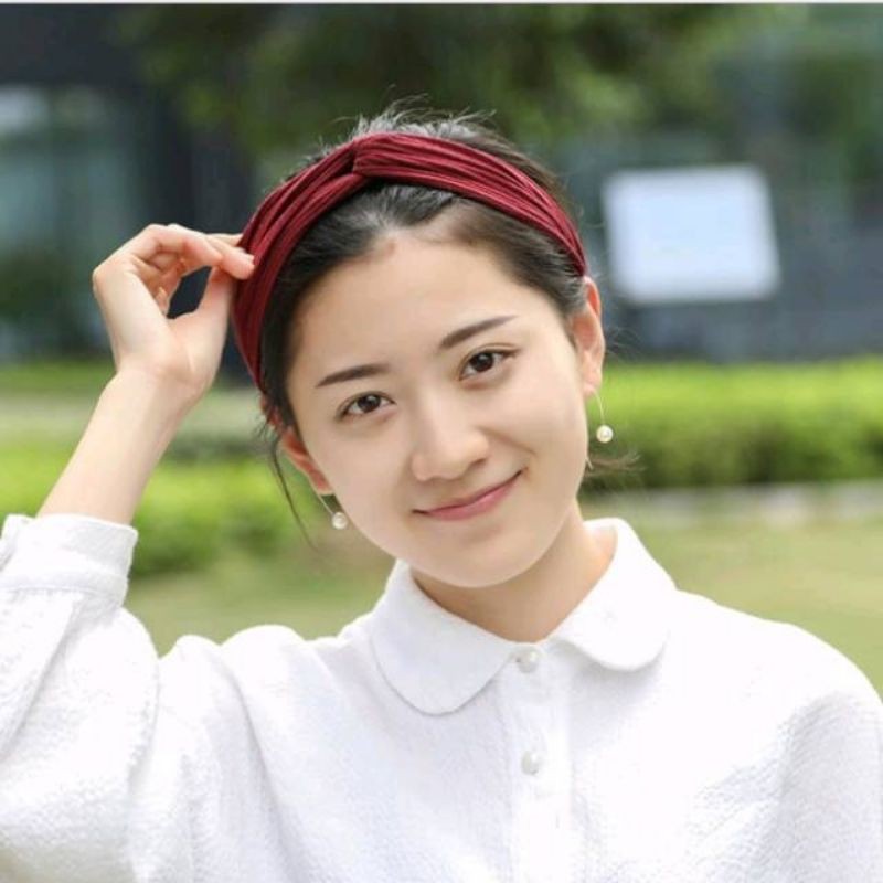 Bandana Rambut Korea bando style fashion top good ok