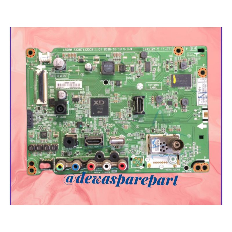 MB - MAINBOARD TV LG 43LJ510T - 43 LJ 510 T - 43LJ - 43