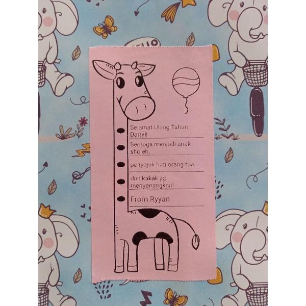 

Free Bungkus Kado dan Print Label Kartu Ucapan Simple